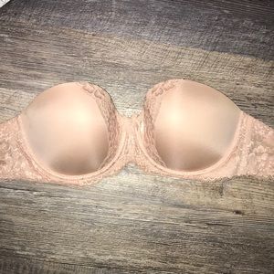 Victoria’s Secret Nude Strapless Bra